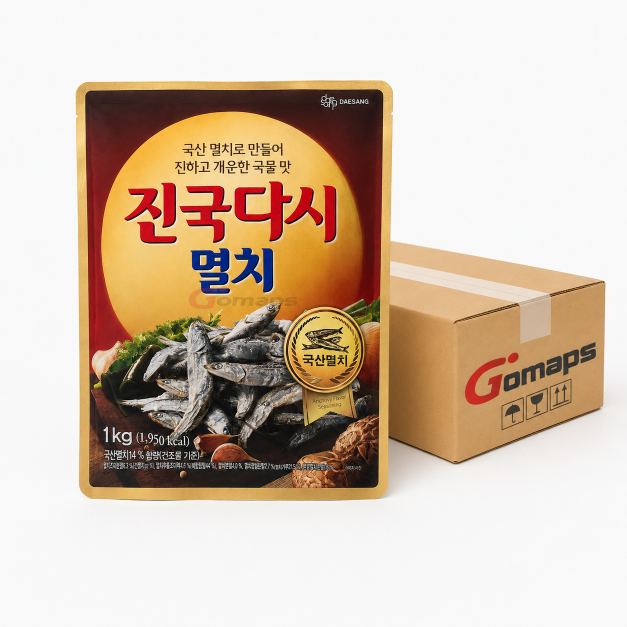 Cheongjeongwon Jinguk Anchovy Dashada 1KG x 10