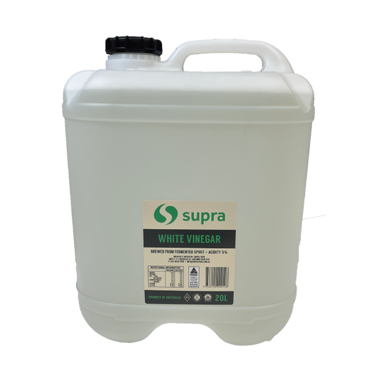 White Vinegar (Plastic Rectangular Drum) 20L