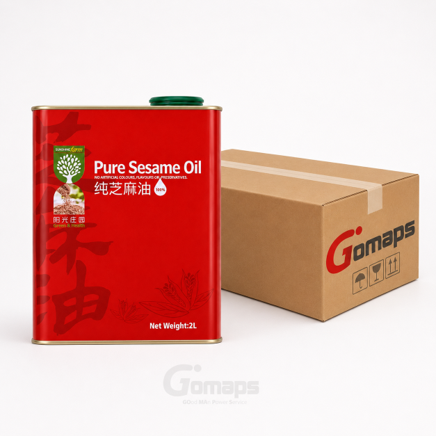 SUNSHINE FARM Sesame Oil 2L x 6