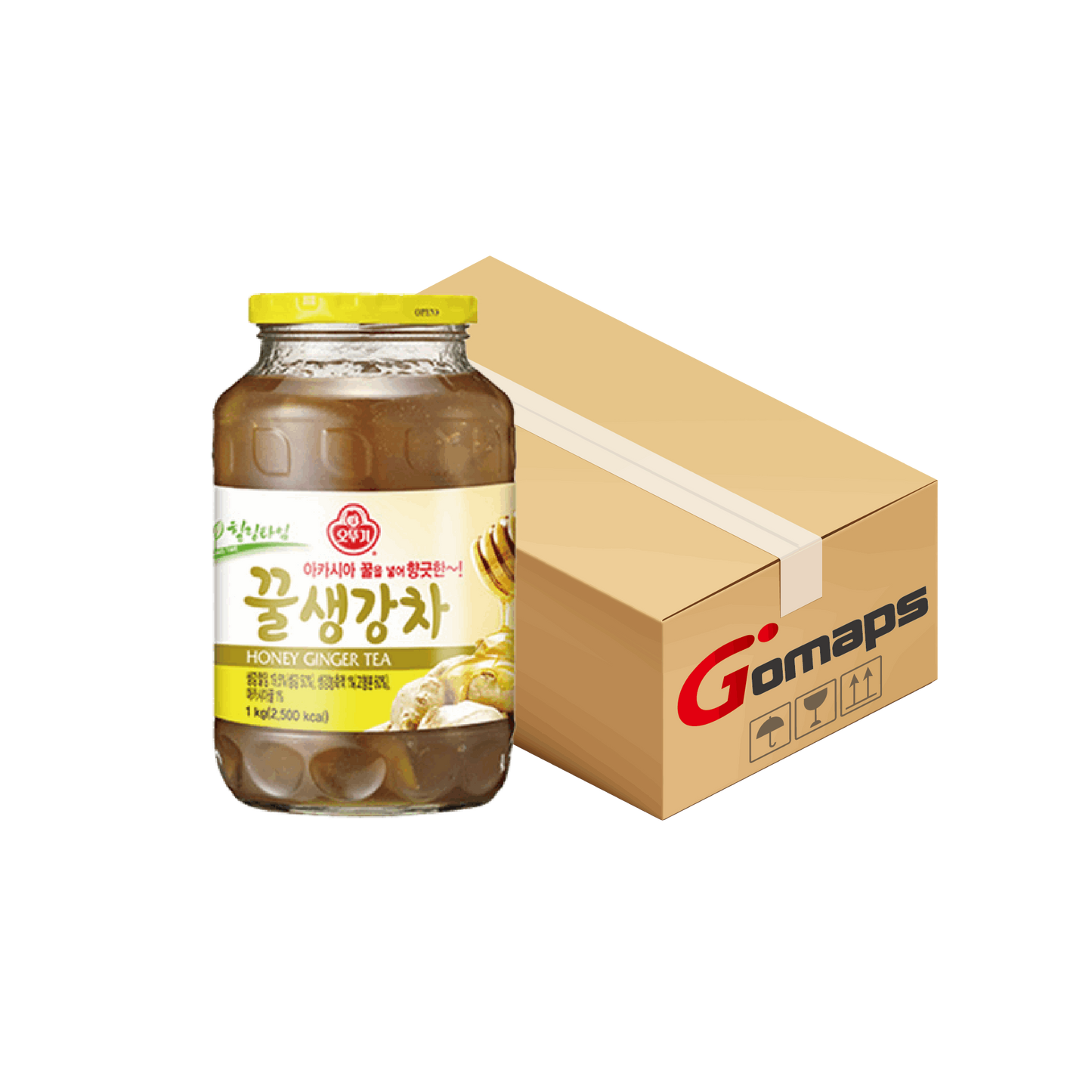 오뚜기 삼화 꿀 생강차 1KG x 9 (GST 별도)
