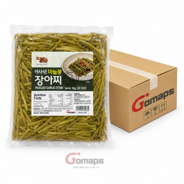 Bong Chef Garlic stem pickled 1KG x 10