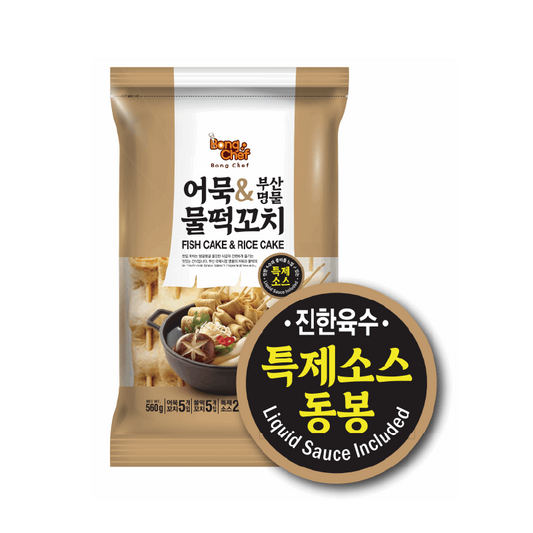 봉셰프 물떡&어묵꼬치 (소스포함) 5/5입 485G x 16