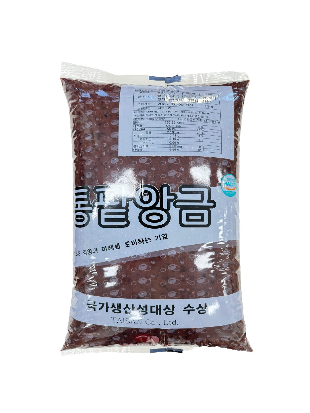 태산 통팥앙금 5KG