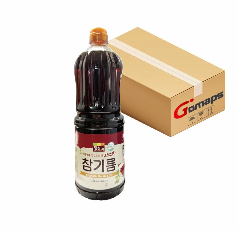 정성 고소한 참기름 1.8L X 8