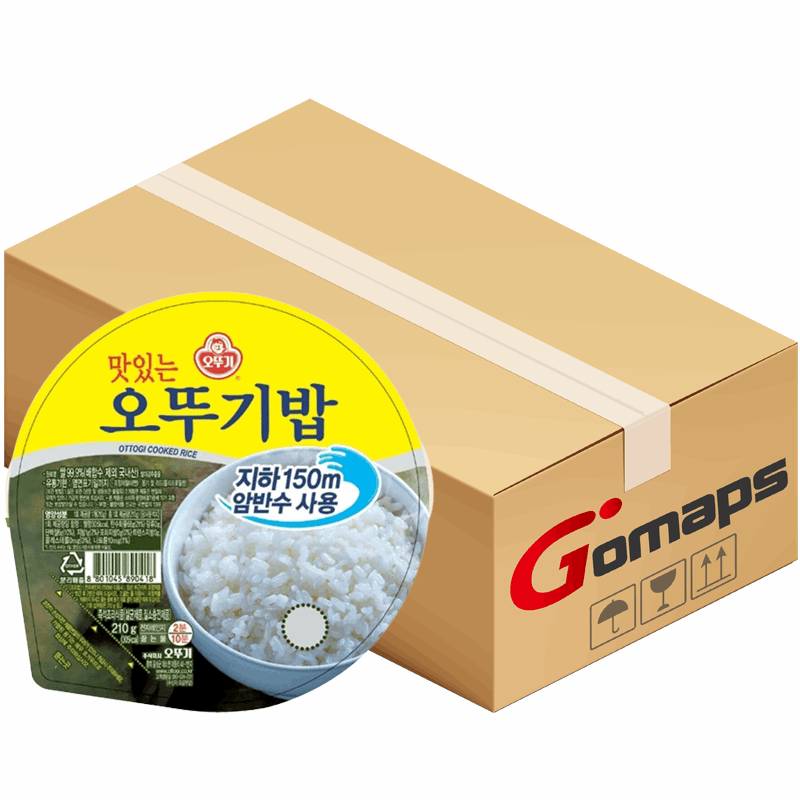 오뚜기 맛있는오뚜기밥(소포장) 210G X 12입