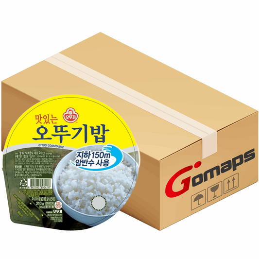 오뚜기 맛있는오뚜기밥(소포장) 210G X 12입