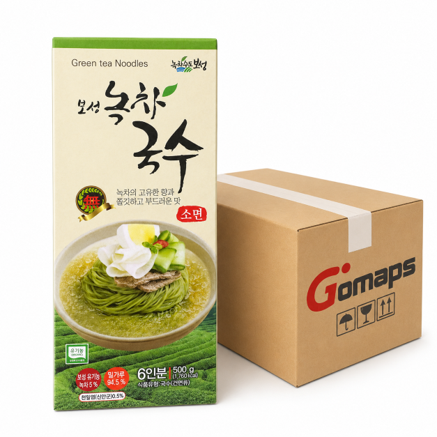 NamyangDawon Green Tea Noodles 500G x 20 (Box)