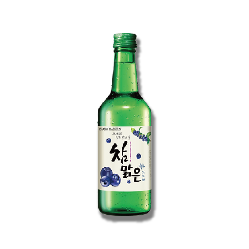 참맑은 블루베리 소주 360ML X 20입 (GST 별도)