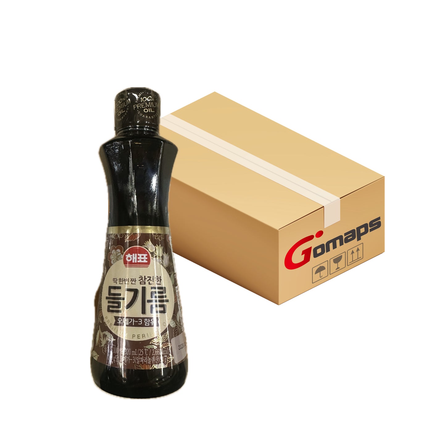 해표 참진한 들기름 320ML X 12