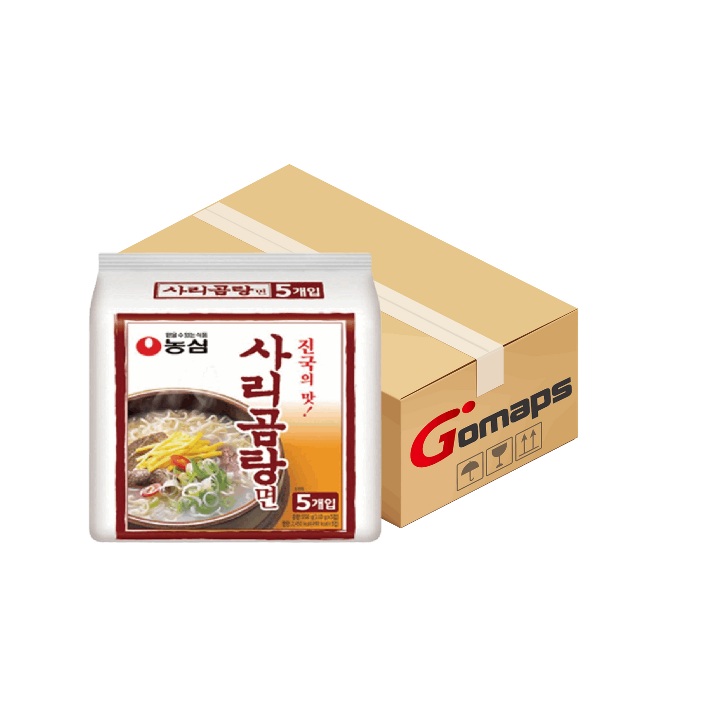 농심 사리곰탕 (멀티) 5입 X 8입