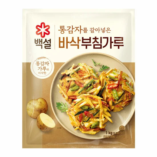 CJ 백설 바삭 부침가루 1KG x 10