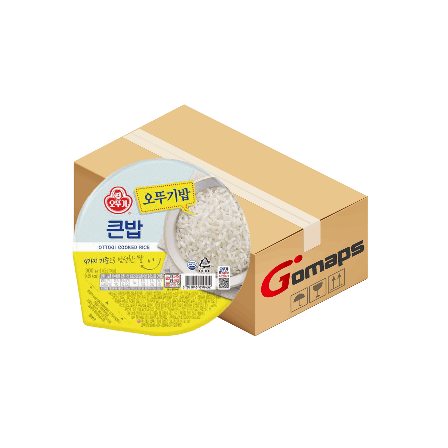 오뚜기 오뚜기밥 큰밥 300G X 18입