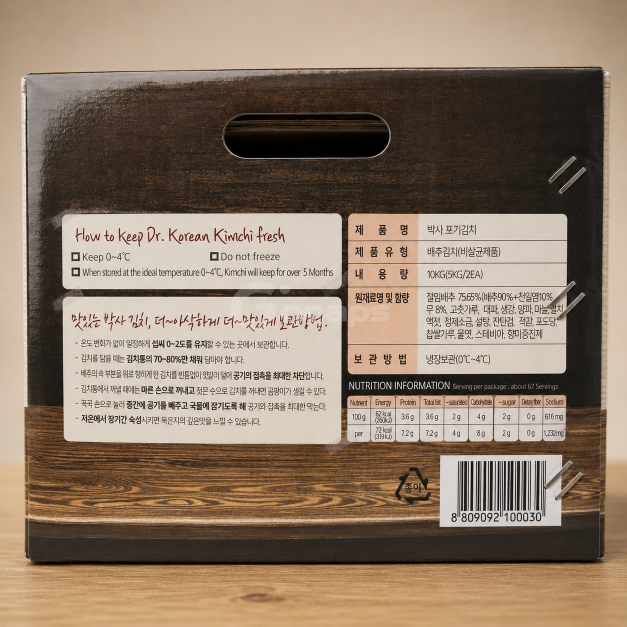 Dr. Kimchi (5KGx2) 10KG