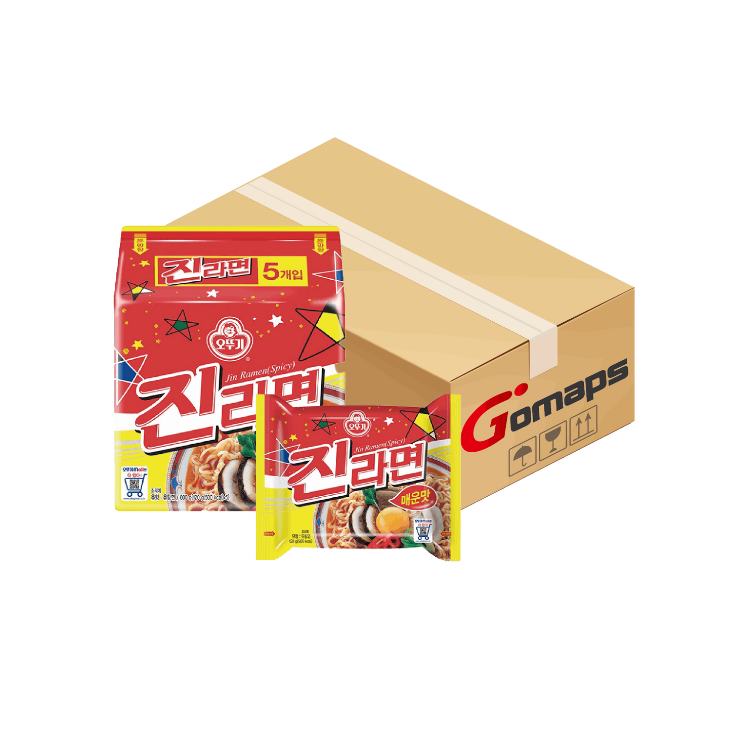 오뚜기 진라면 매운맛 (멀티) 5P x 8입