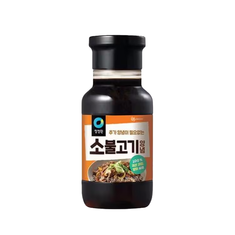 CJW KOREAN BBQ SAUCE FOR BEEF 280G x 12