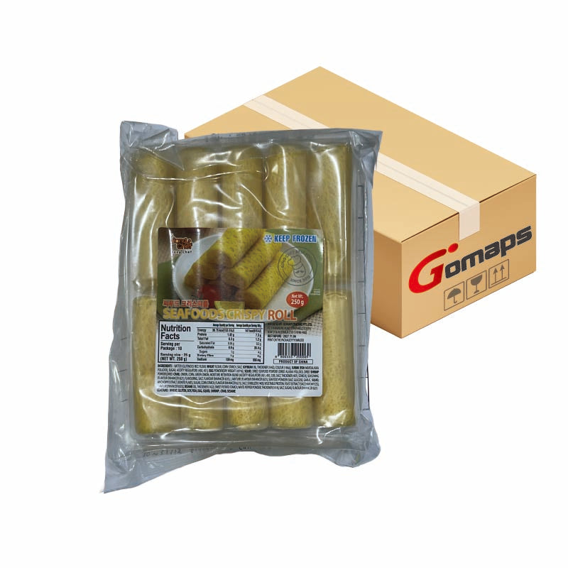 봉셰프 씨푸트 크리스피롤 25G x 10 / 20