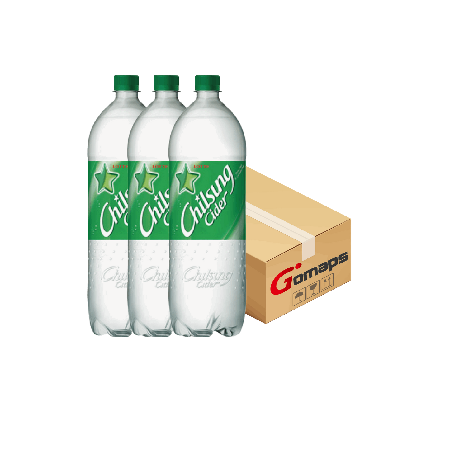 롯데 칠성 사이다 1.5L X 12입 (GST 별도)