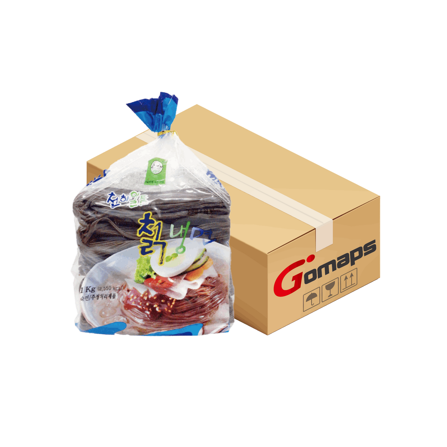 송학 천하일품 칡냉면 2KG X 6입