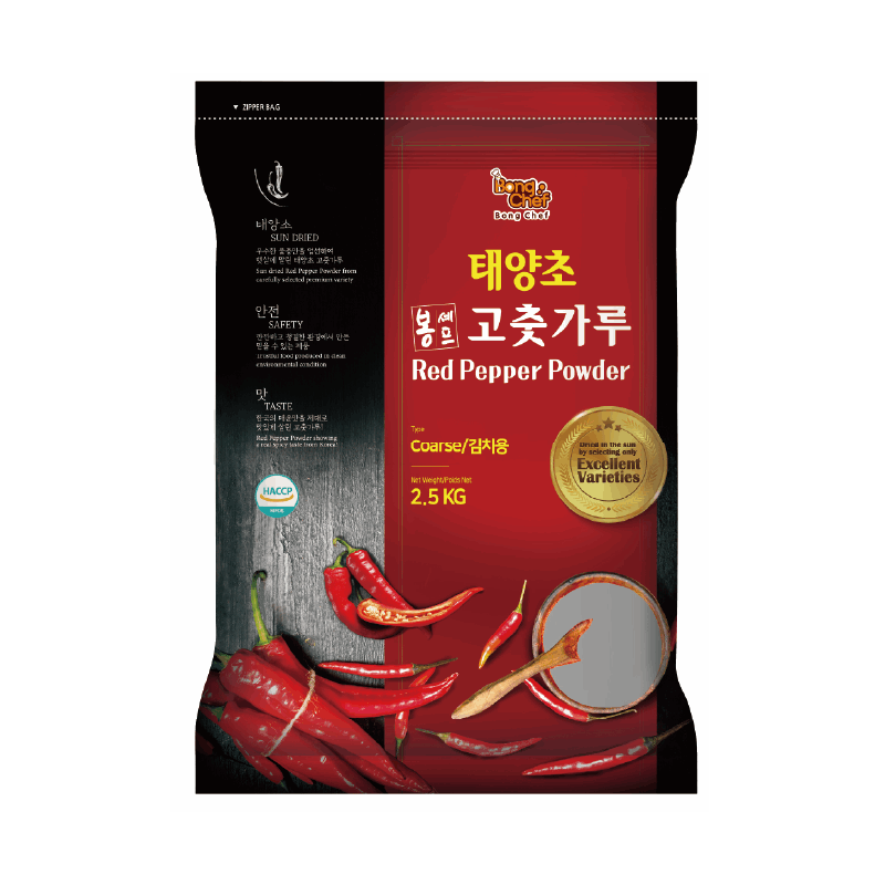 봉셰프 고춧가루(김치용) 2.5KG x 4입