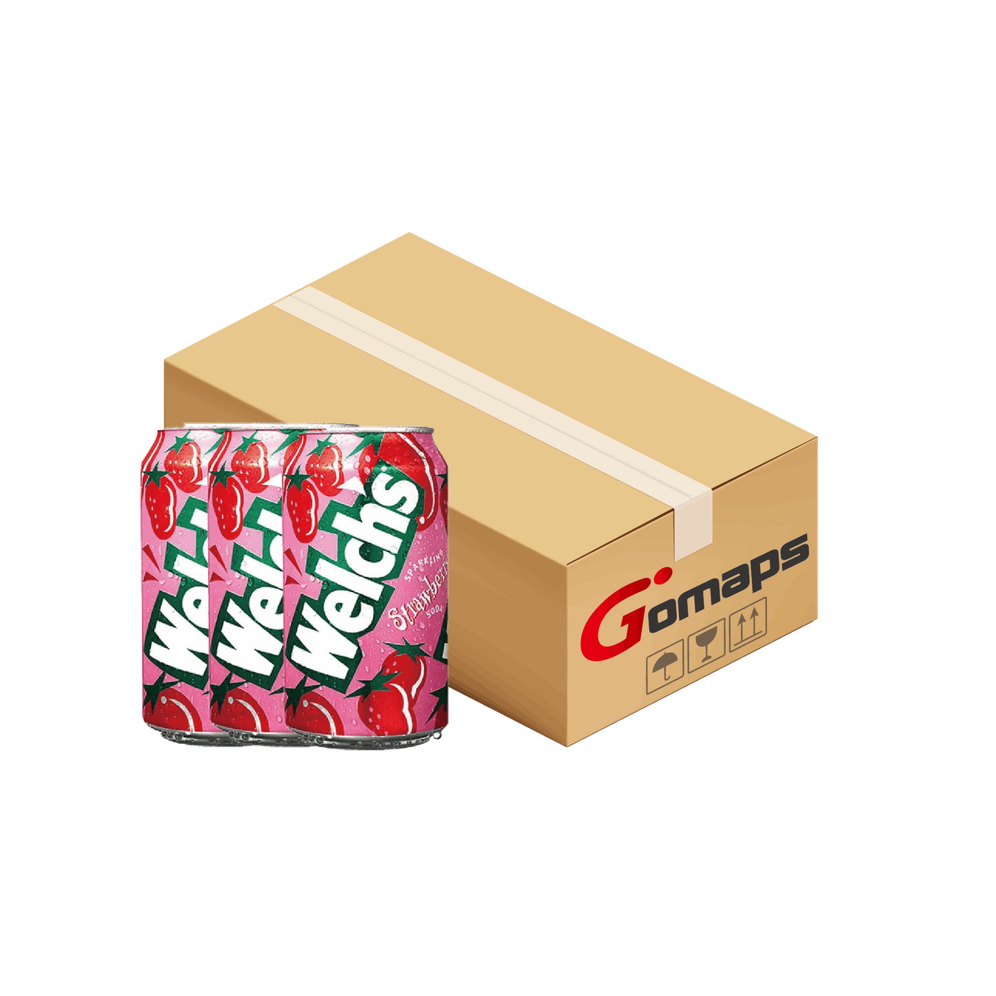 농심 웰치스-딸기 355ML X 24입 (GST 별도)