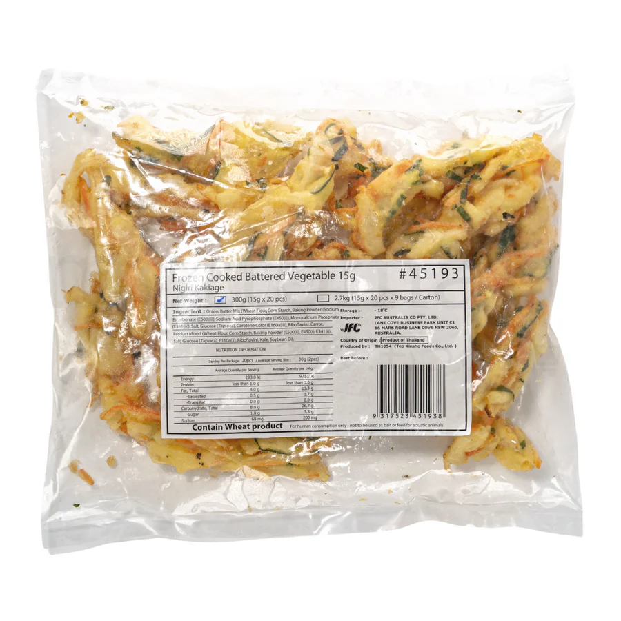TEP 니기리용 야채튀김 300G x 20P