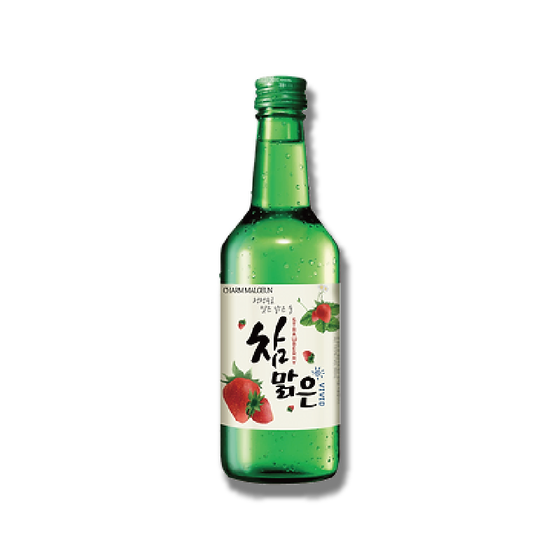 참맑은 소주 딸기 360ML X 20입 (GST 별도)