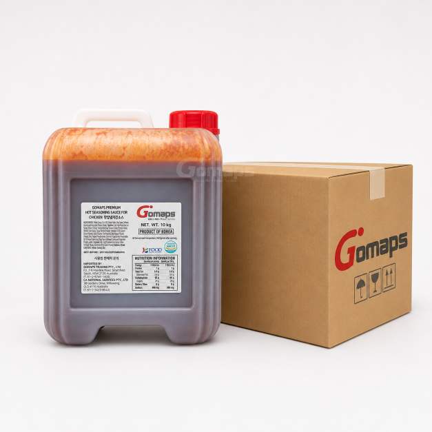 Gomaps Hot Seasoned Chicken Sauce (liquid) 10KG x 2