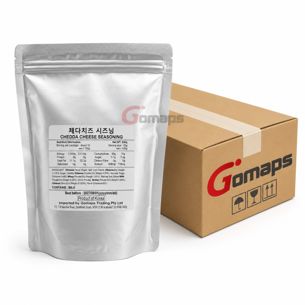 GOMAPS CHEDDA CHEESE SEASONING POWDER 500G x 20