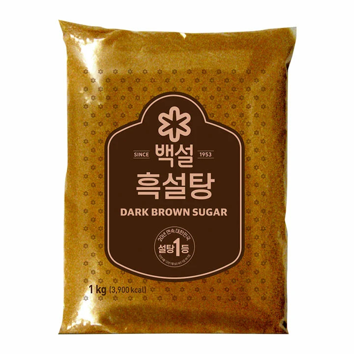 CJ 백설 흑설탕 1KG x 16