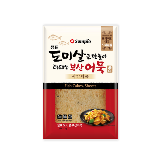 샘표 도톰 사각어묵 도미살 프리미엄 1KG x 10