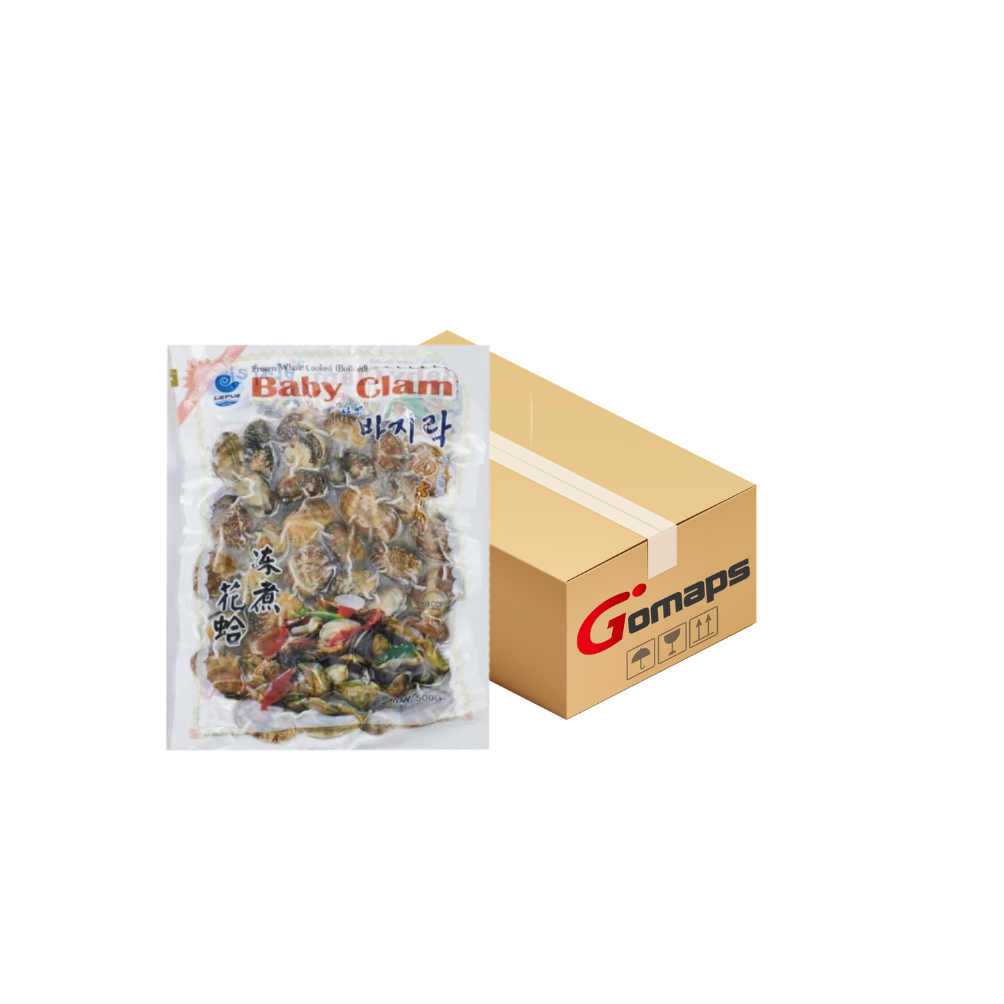 냉동 바지락 (31/40) 500G x 20