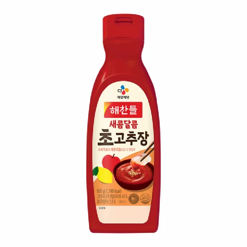 해찬들 새콤달콤 초고추장(튜브)300G x 20입