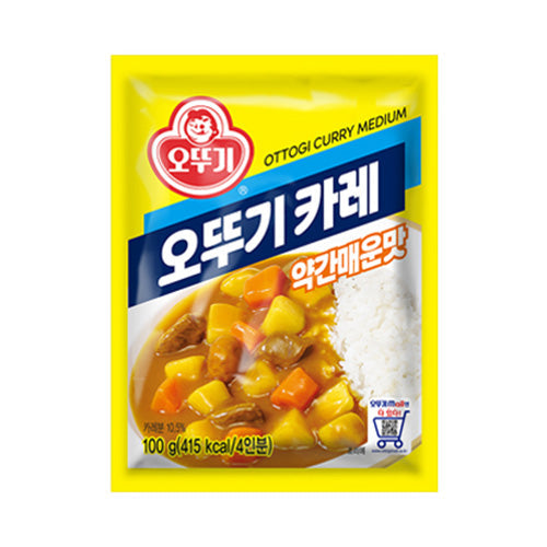 오뚜기 (약간매운맛) 카레분말 1KG x 10