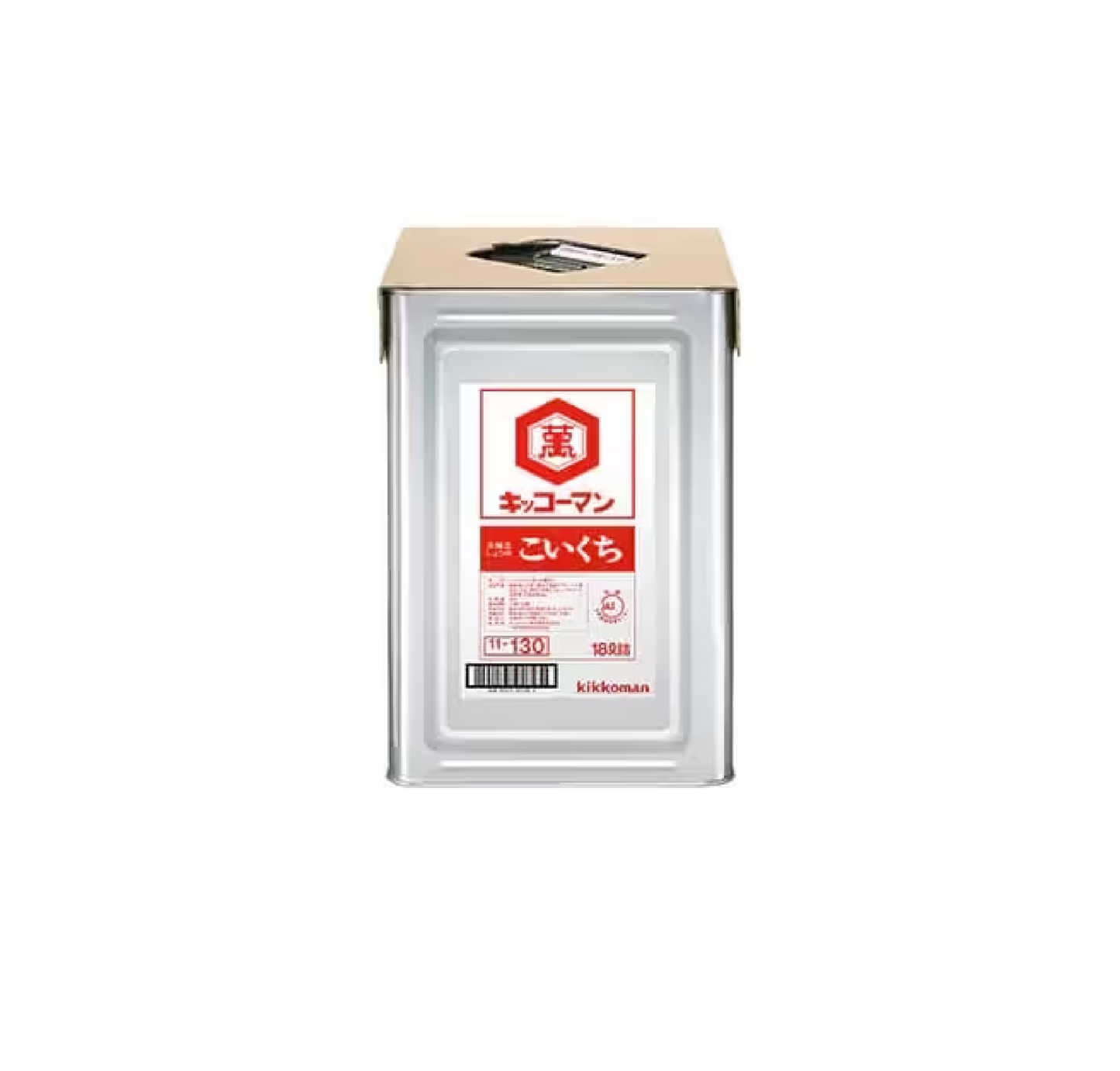 Kikkoman Soy Sauce 18L