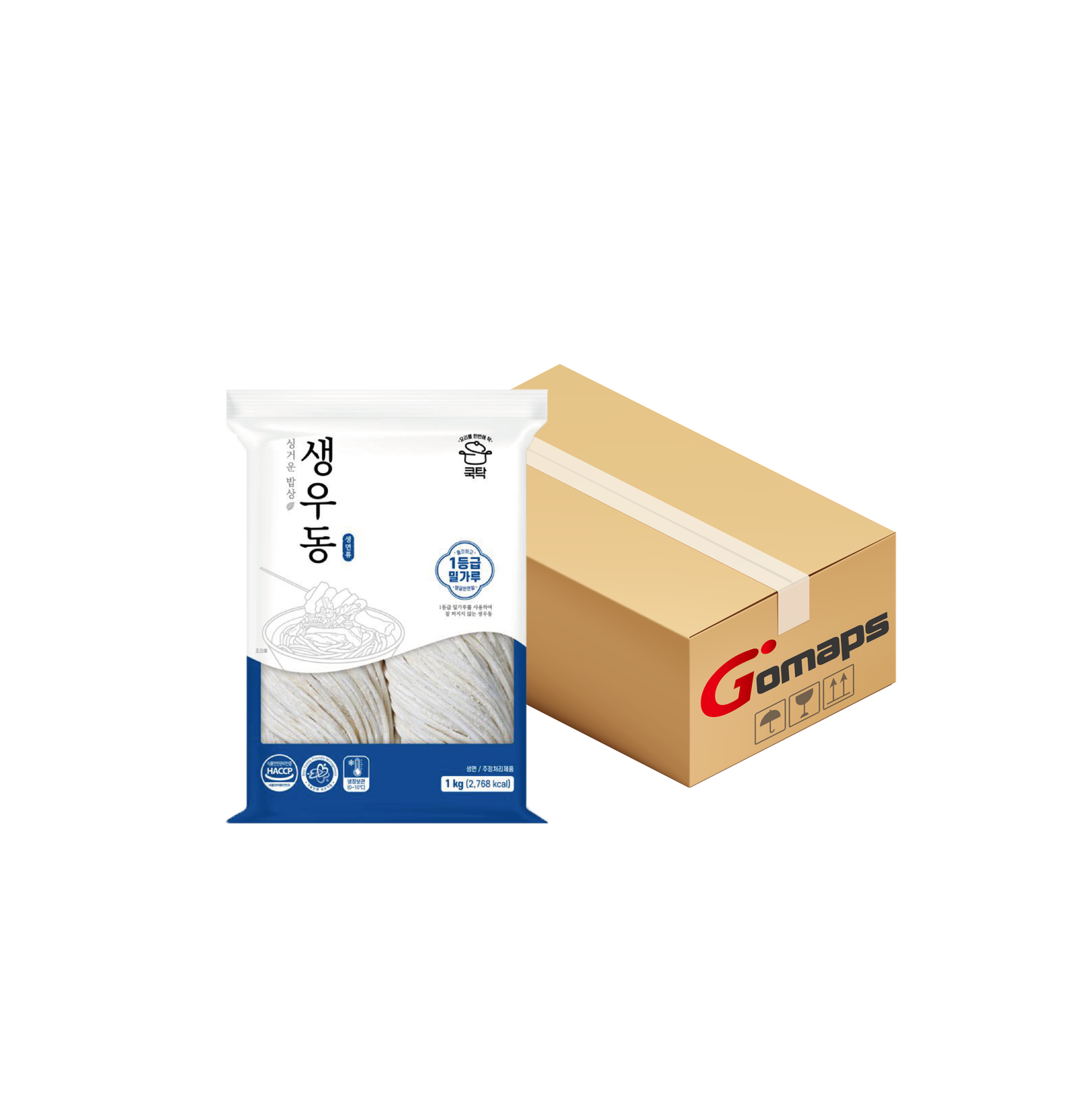 동성 정통 냉동사누끼우동 230G X 5 X 8입