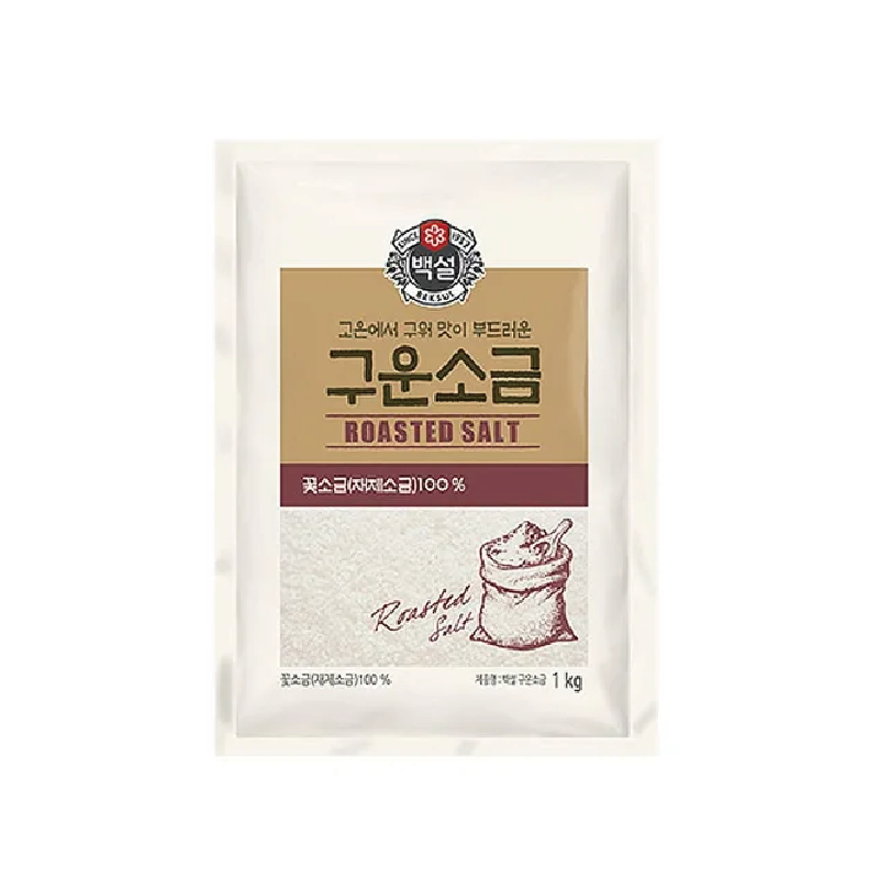 CJ 백설 구운소금 1KG x 10