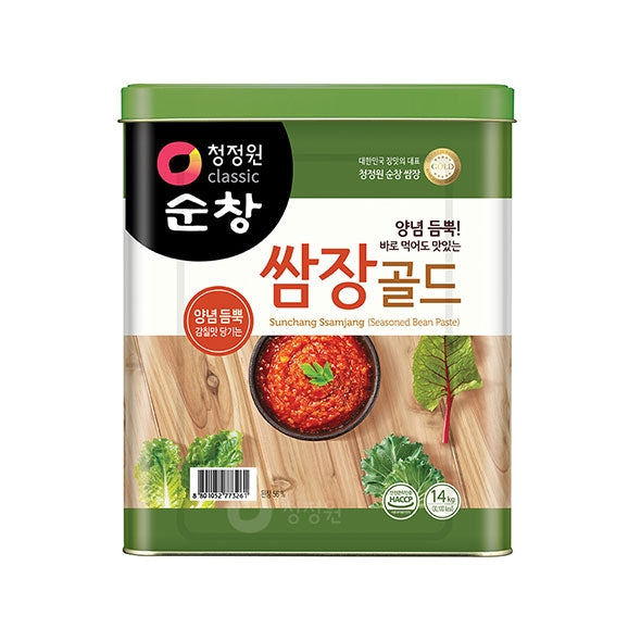 Canned Ssamjang (Soybean paste/dipping source) 14KG
