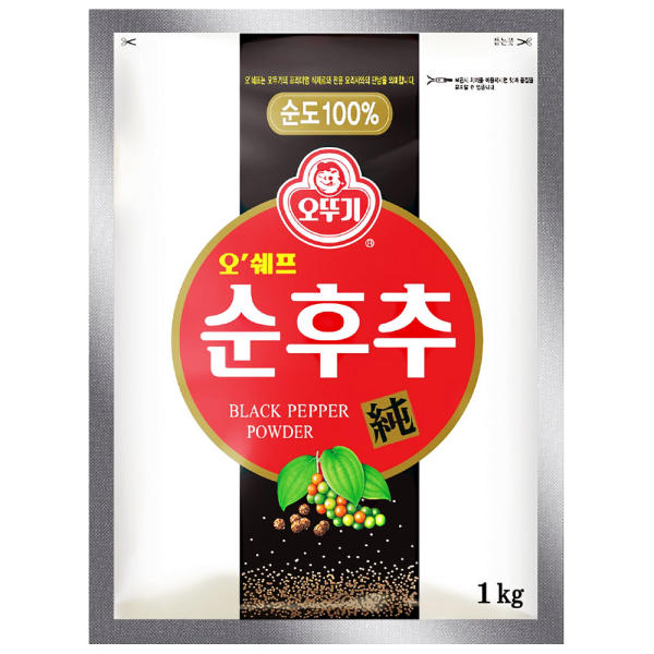 오뚜기 순후추 1KG x 10