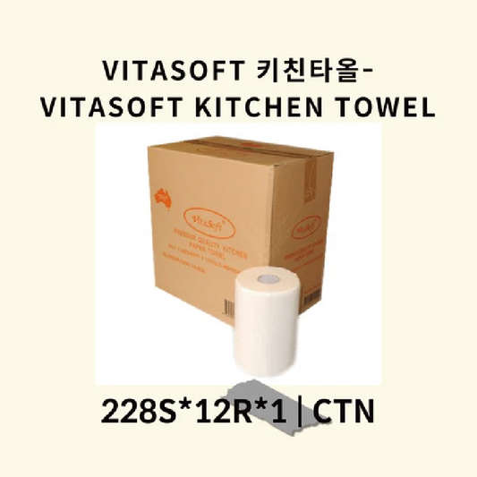 VITASOFT 키친타올 228S X 12입 (GST별도)