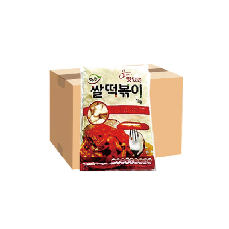 한양 깍둑 떡볶이 (쌀떡) 1KG x 10