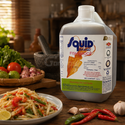 Squid Brand Fish sauce container 4.5L