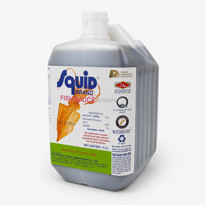 Squid Brand Fish sauce container 4.5L