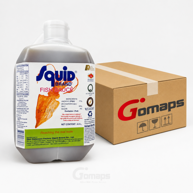 Squid Brand Fish sauce container 4.5L
