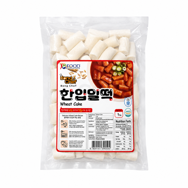 봉셰프 밀떡 떡볶이 (한입) 1KG x 10