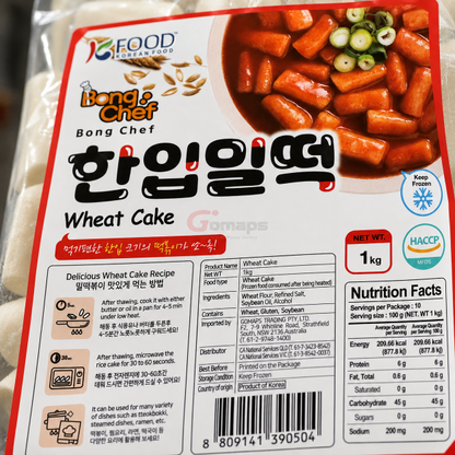 봉셰프 밀떡 떡볶이 (한입) 1KG x 10