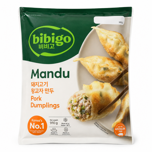 CJ Bibigo Pork Dumplings King Gyoza 910g x 12