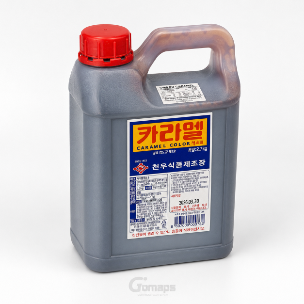 Cheonwoo Caramel Sauce 2.7L x 5