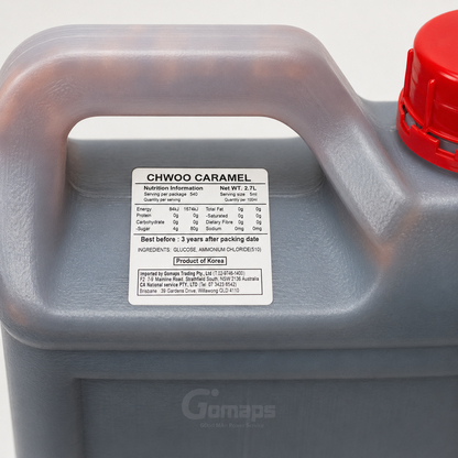 Cheonwoo Caramel Sauce 2.7L x 5