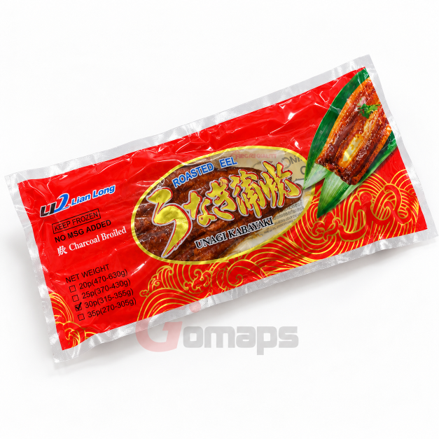 FROZEN PREPARED EEL WITH SAUCE 315-355G 15PCS