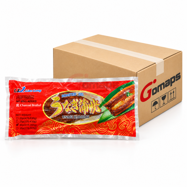 FROZEN PREPARED EEL WITH SAUCE 315-355G 15PCS